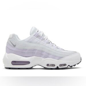 Nike Air Max 95 Violet Frost White Purple Silver CJ3906-108 size 4Y Big Kids